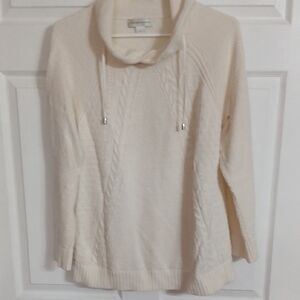 Cozy Cream Cable Knit Sweater NWOT